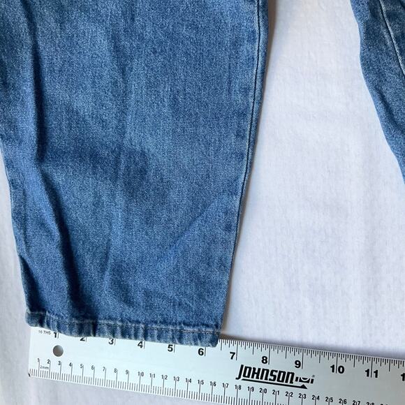 Chic Women Minimalist Denim Boyfriend Jeans size 14 US, Blue - Picture 6 of 12